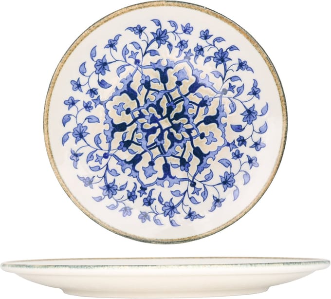 Kütahya Porselen Dinerbord - Tile Legacy - Porselein - 30 cm - set van 6