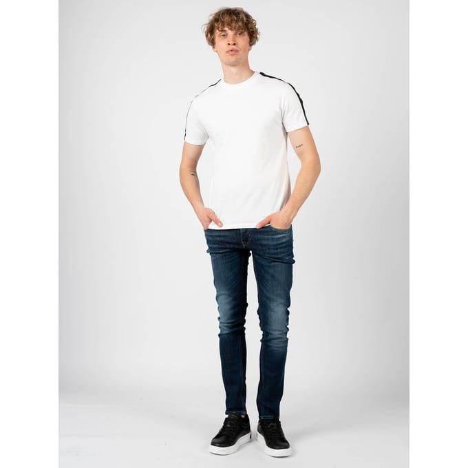 Les Hommes T-shirt Mannen Wit