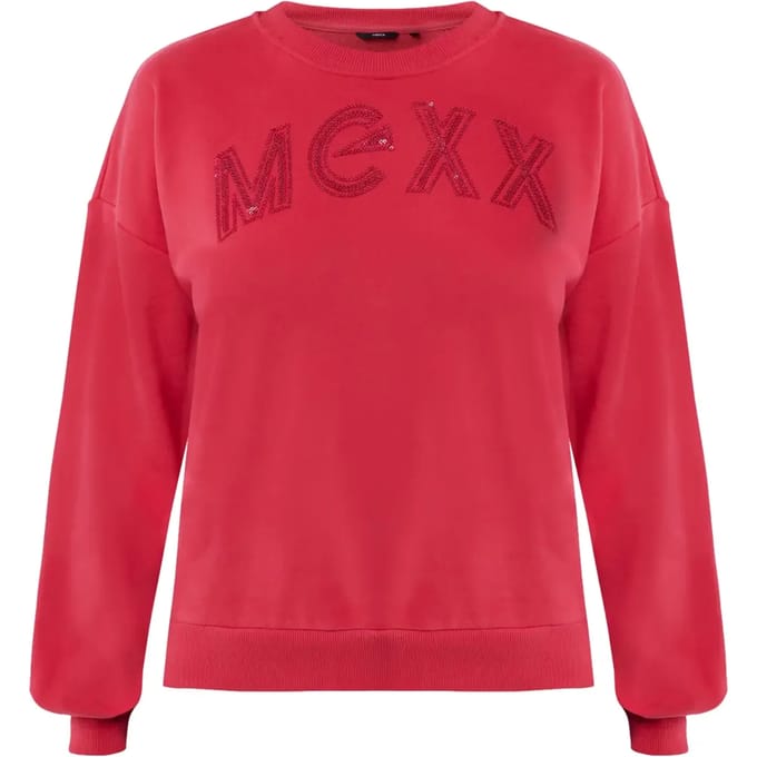 Dames sweatshirt relaxed fit Mexx Oleander