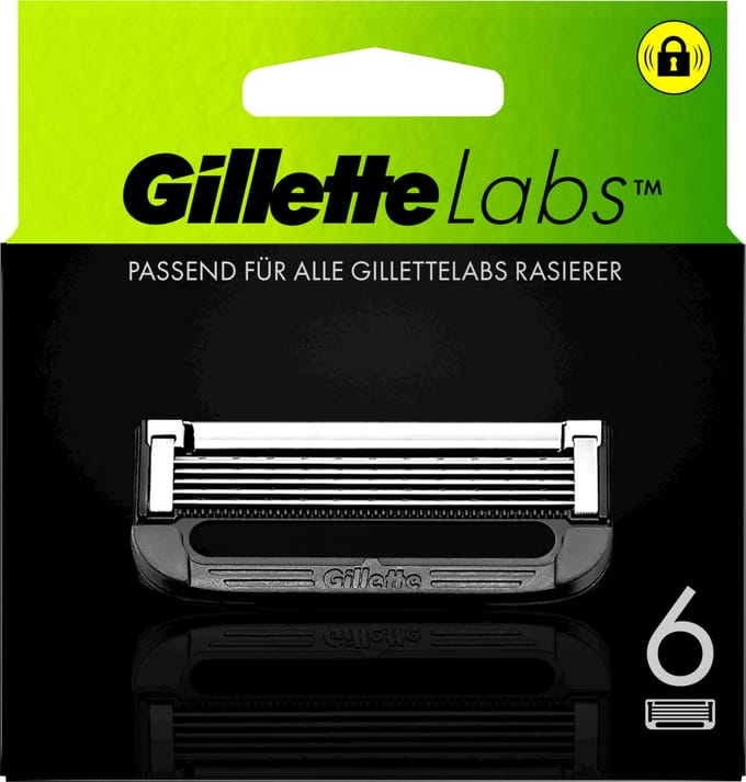 Gillette Labs Scheermesjes - 6 St