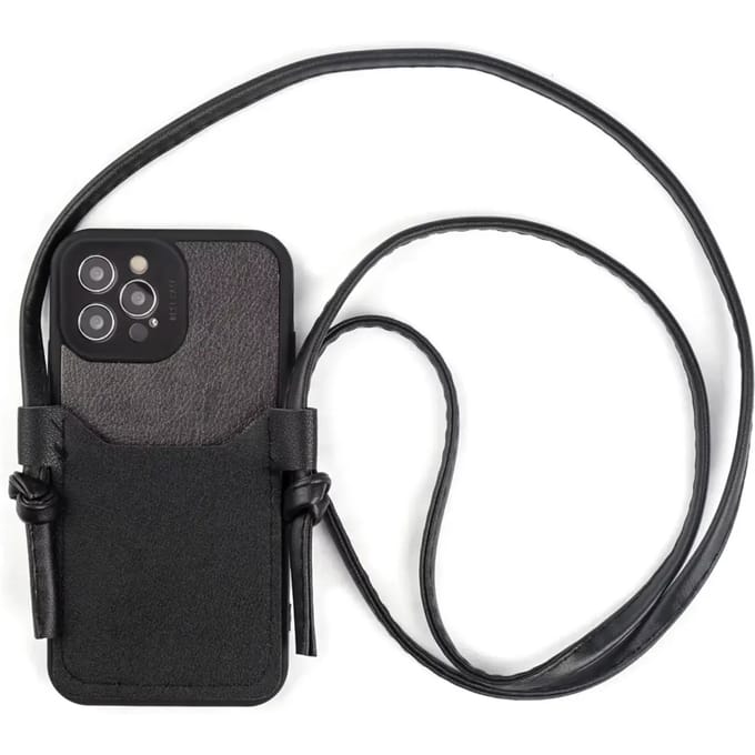 Leren telefoonhoesje Platyne iPhone 12 Pro