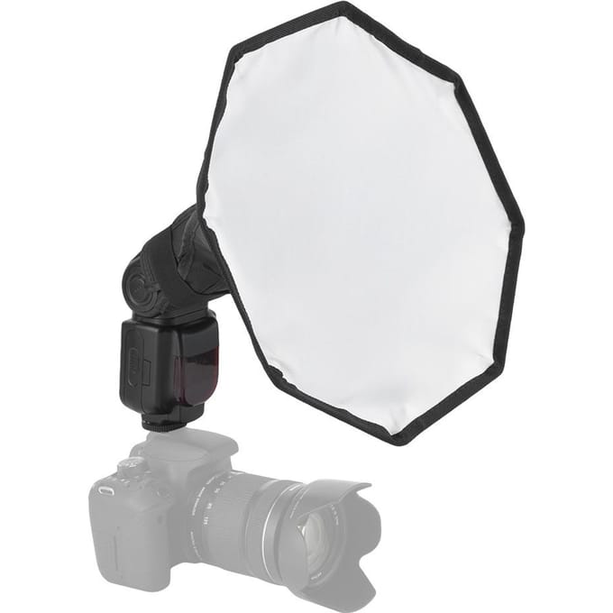 30cm Universele Mini Draagbare Softbox Diffuser voor Flits Speedlite Speedlight