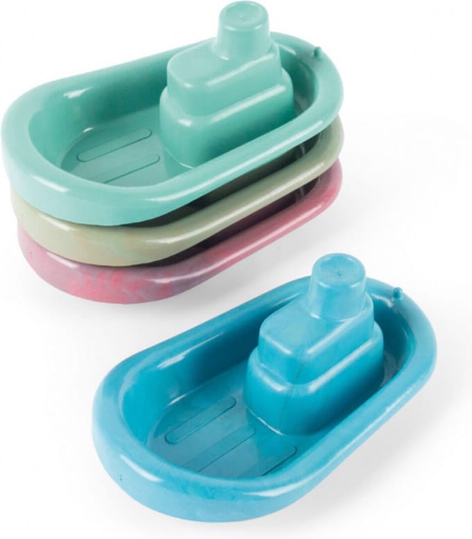 Dantoy Blue Marine Toys - Bootjesset (4 st.)