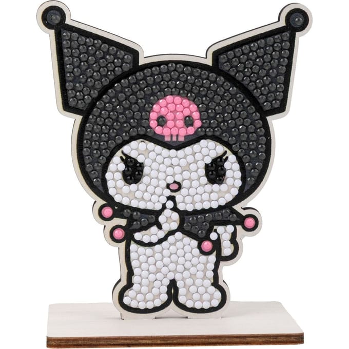 Diamond Painting "Crystal Art Buddy", 11 x 8 cm - Kuromi