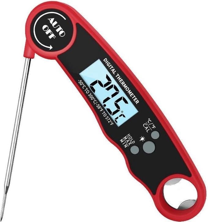 Go Go Gadget - BBQ Thermometer: Draadloos, Waterdicht (IP67), Keuken & Vlees Temp Meter