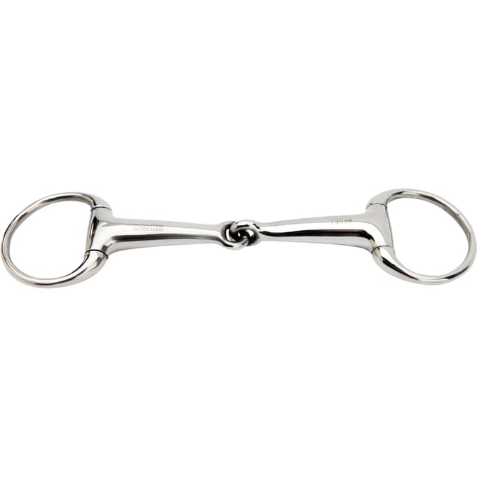 Mors met 2 holle ringen voor paard HORKA