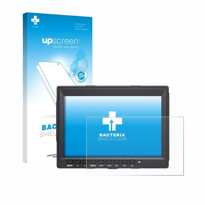 upscreen - Screenprotector voor Feelworld FW759 7" - Folie Beschermfolie transparant antibacterieel