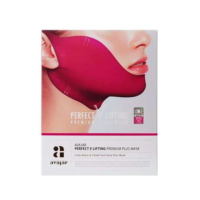 avajar Perfect V Lifting Premium Plus Masker 5 stuks red