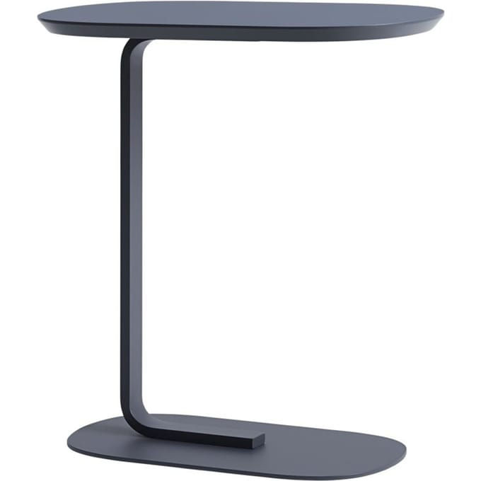 Muuto - Relate Side Tafel - 60,5 cm - blauw/grijs