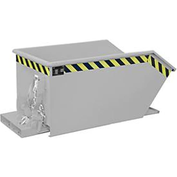 Kiepbak type GU, 300 liter, gegalvaniseerd