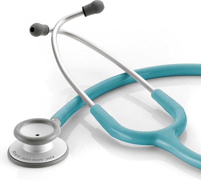 Adscope® Lite 619 Ultra-lite Clinician Stethoscoop Turquoise