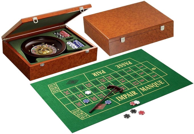 Philos Roulette set Design 1 dia 25cm metalen wiel