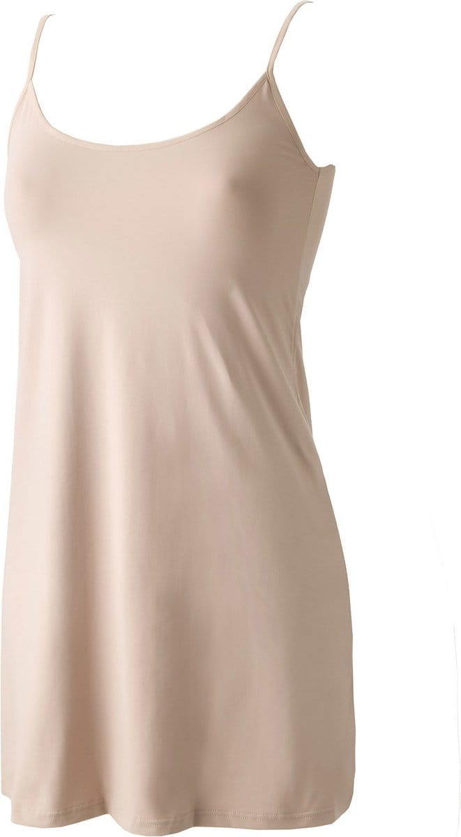 Avet onderjurk spaghetti bandjes - 79190  - L  - beige