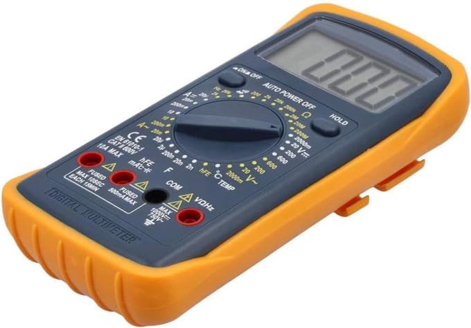 Digitale Multimeter - Meetinstrument - Elektronica Testen - Frequentiemeter - Spanning Stroom Weerstand
