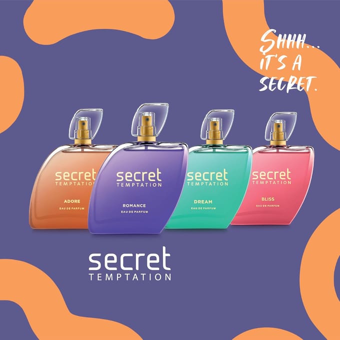 Secret Temptation Romance Eau De Parfum voor Dames 50ml Pak van 1 Langdurige Chypre Groene Geur