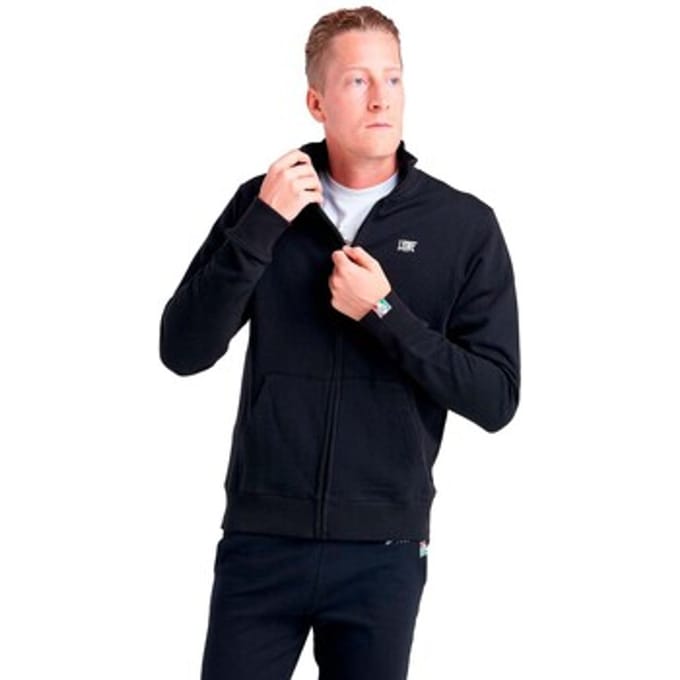 Sweaters Leone 1947 Man Full Zip Basic Small Logo