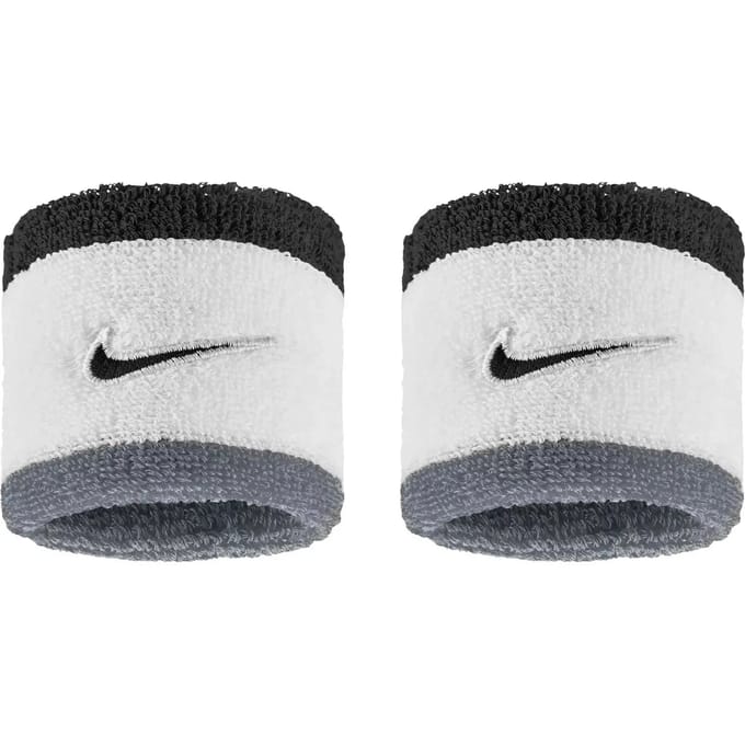 Nike Accessories Swoosh Classic Polsband 2 Eenheden Grijs Man,Vrouw