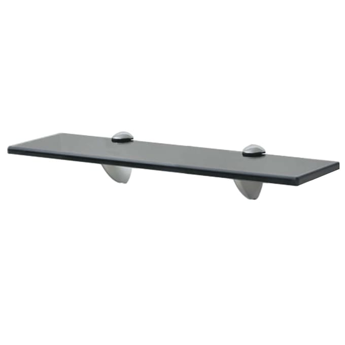 vidaXL - Zwevend - schap - 40x20 - cm - 8 - mm - glas