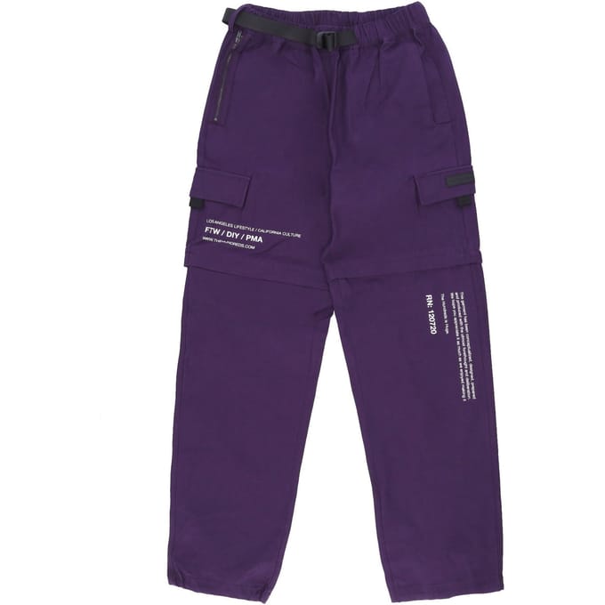 Lange Camp Convertible Herenbroek Paars