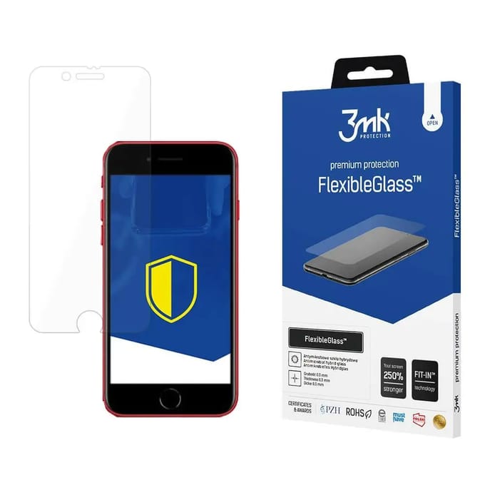 3mk - iphone SE 2020 / 2022 - Screenprotector - 250% Bescherming - FlexibleGlass™