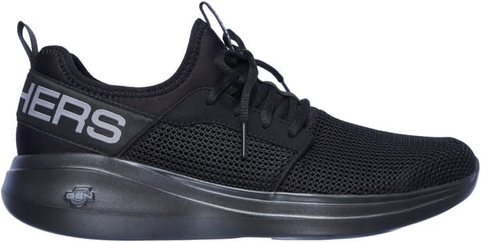 Skechers Go Run Fast Valor heren hardloopschoenen – zwart (55103-BBK)