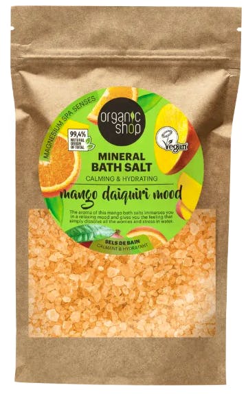 Organic Shop Mango Daiquiri Mood Mineral Bath Salt 500 g