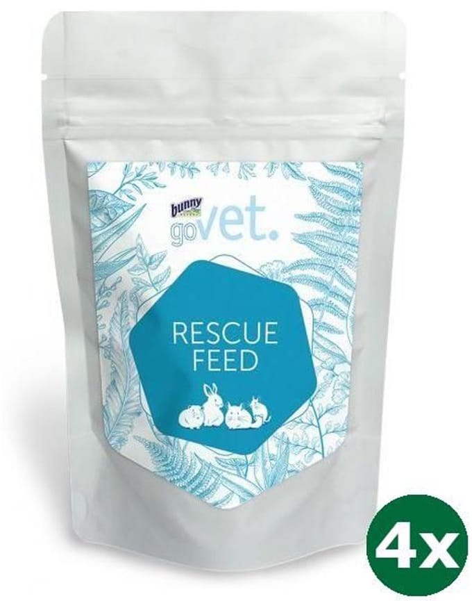 4x40 gr Bunny nature govet rescuefeed