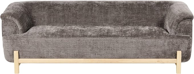 ALNOR - Driezitsbank - Bruin - Chenille