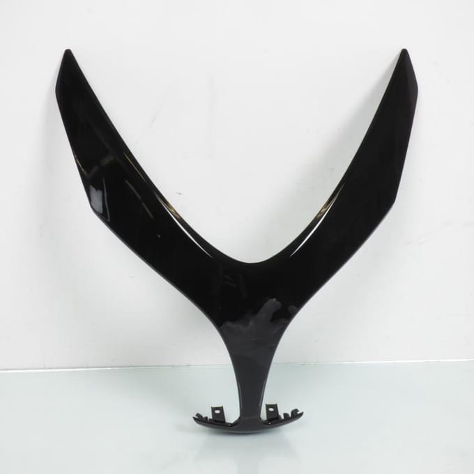 Voorbeenschild P2R voor Scooter Yamaha 500 T-Max 2008 tot 2011 zwart glanzend Nieuw