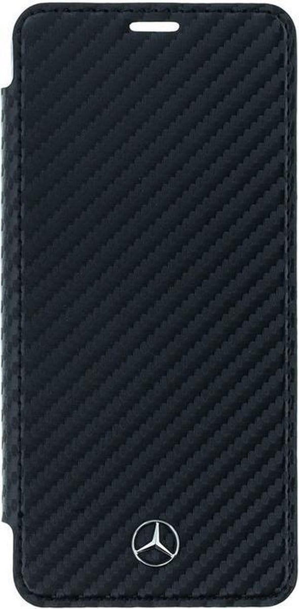 Mercedes-Benz Dynamic Carbon Case voor Samsung Galaxy S9 - Zwart