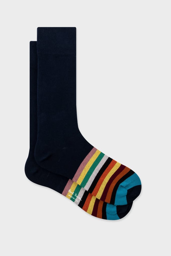 Paul Smith Sock Carter Tipping Navy Taglia: OS | Calzini Outlet | Uomo | Blu