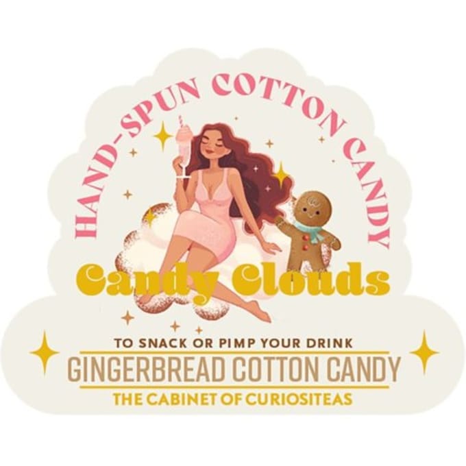 Cabinet of curiositeas - suikerspin, gingerbread