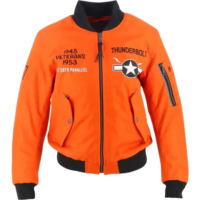 Dames motorjack in technische stof Helstons Tigresse