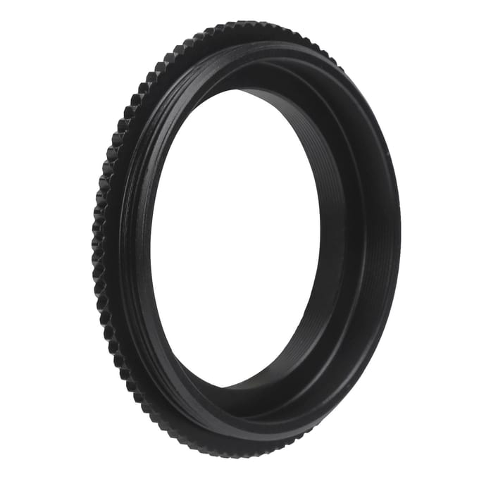 Astronomische SCT Schroefdraad Buitendraad naar M42x0.75 T2 Schroefdraad Buitendraad Telescoop Adapter Converter black