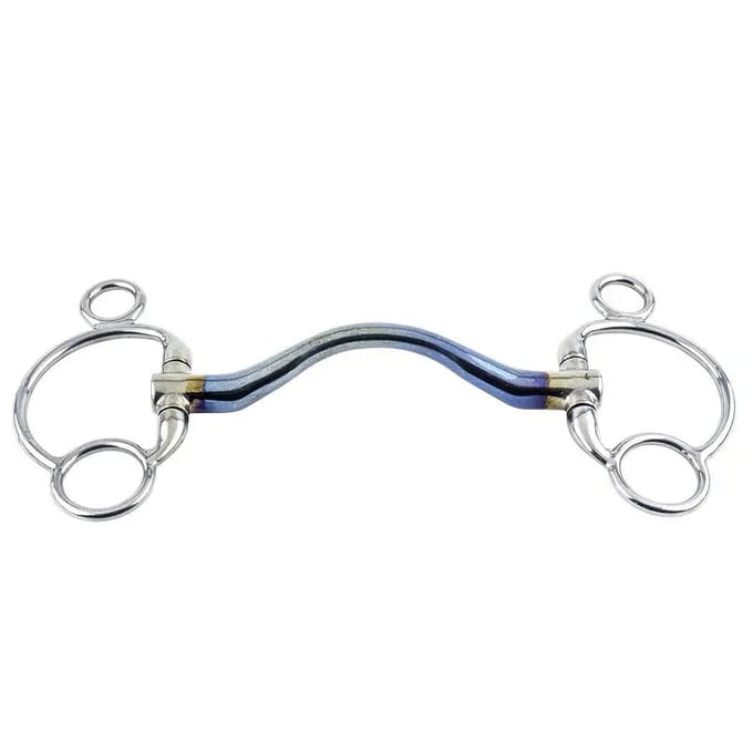 Pessoa paardenbit Trust Sweet Iron 2,5 Eggbutt Medium Port 16
