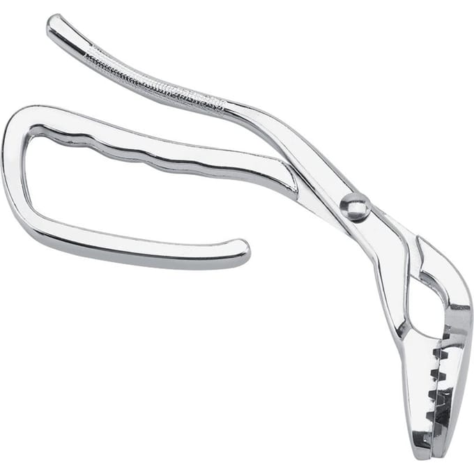 Anti scalding Oven Clip Pliers Grip Grabber for Hot Pot Plate Baking Tray Pan Dish gray