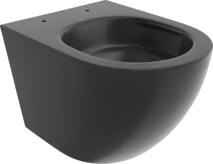 Mexen Lena wc-pot Rimless Tornado, zwart mat - 3322XX85T
