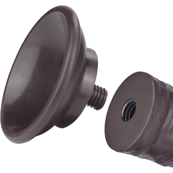 LoveToy - Glijdende Huid Dildo 20,8 cm (Ø 4 cm) - Zwart