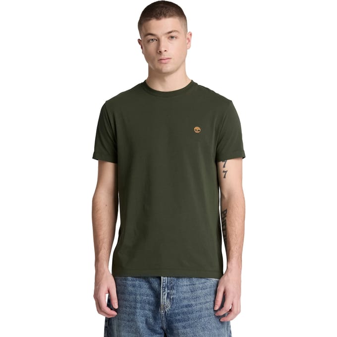 Timberland Oyster River Chest Logo Ss Tee Slim Duffel Bag Taglia: L | Magliette basic Outlet | Uomo