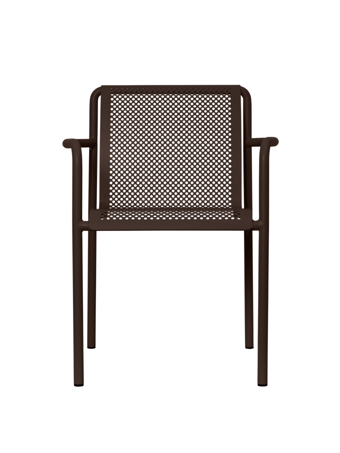 Ferm Living Dapple tuinstoel - dark chocolate