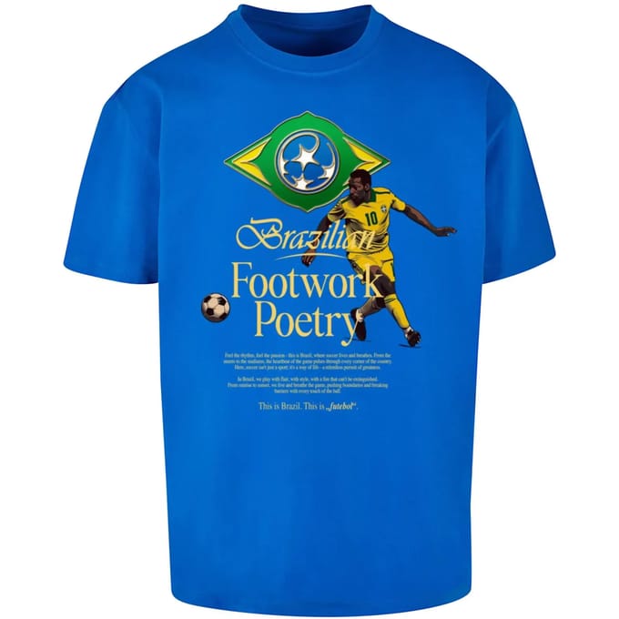 Oversized T-shirt Upscale Footwork Poetry
