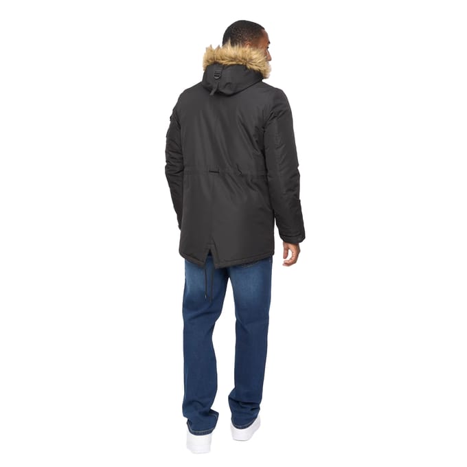 Crosshatch Heren Parkmoore MVE Parka (Zwart)