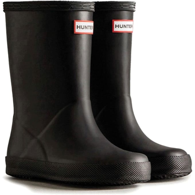 Hunter Hunter Classic Regenlaarzen zwart Rubber