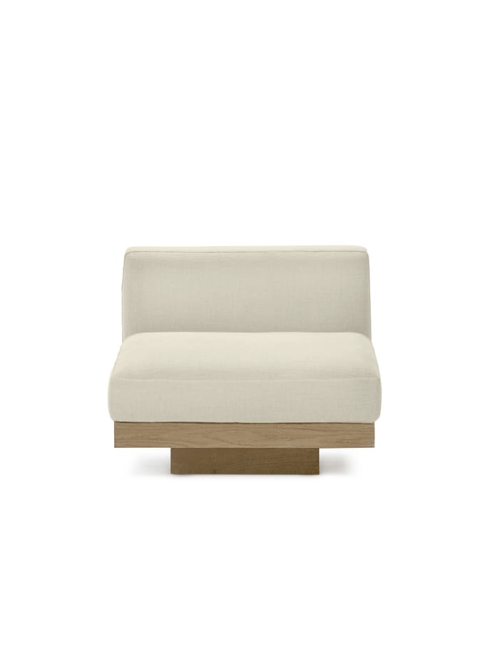 Serax Rudolph Teak Outdoor Fauteuil - krijt