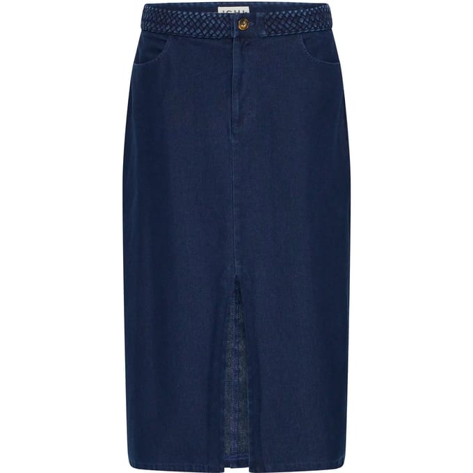ICHI - IHKATE DENIM SK4 - Dames - Midi rokken