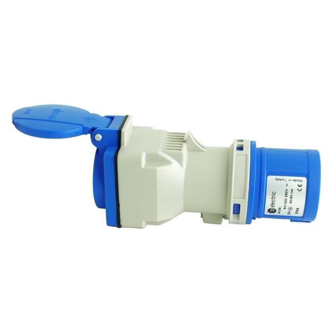 Adaptateur Camping Cee 16A Vers 230V Prise Française Adaptateur d'Angle