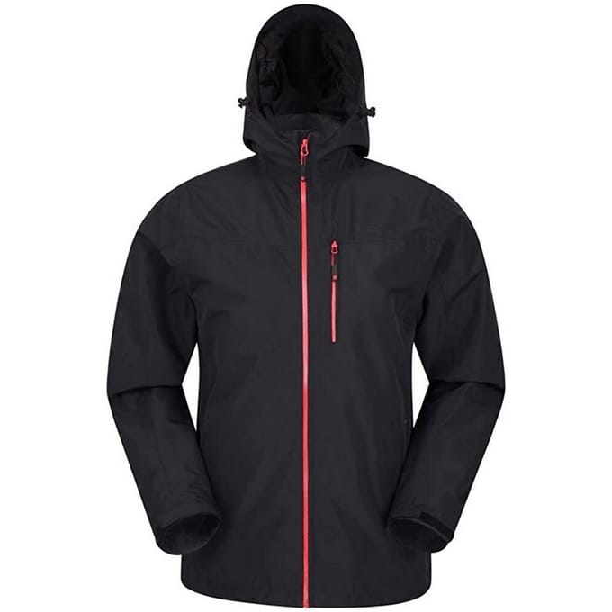 Mountain Warehouse Heren Brisk Extreme Waterdicht Jasje (Zwart)