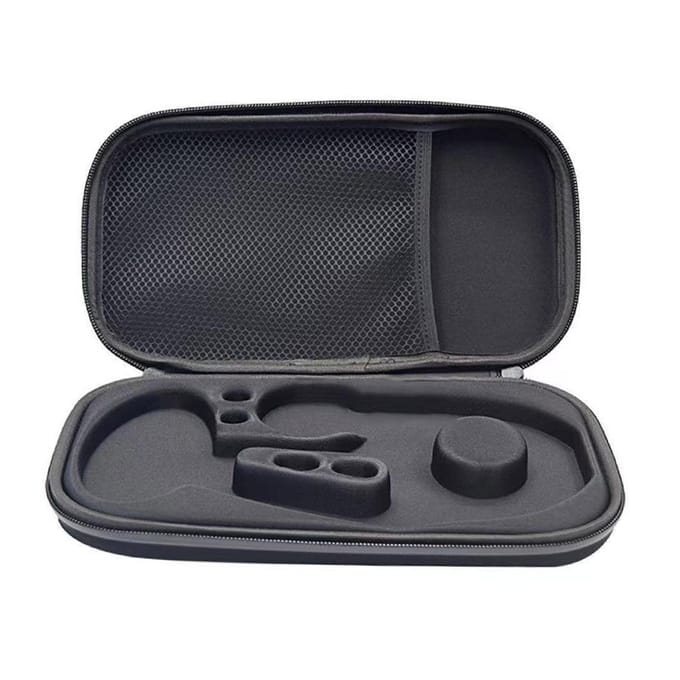 Mini mallette de transport à coque rigide pour organisateur de stéthoscope mallette de rangement étanche à la poussière Portable noir