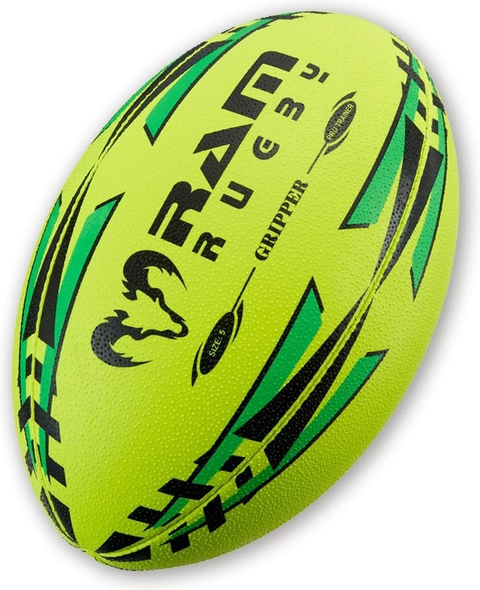 Gripper Pro 2.0 Training Rugbybal - New in-flight Valve Technology - 3D Grip - Blauw - Maat 4