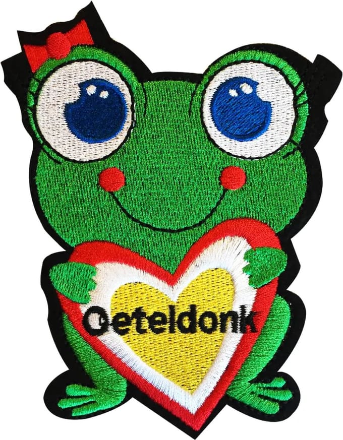 Fjesta© Oeteldonk Embleem - Kikker met Strikje - Carnaval Den Bosch